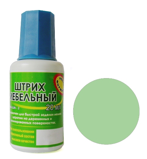 Штрих мебельный зеленый