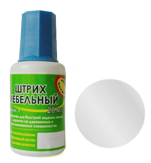 Штрих мебельный выбеленное дерево