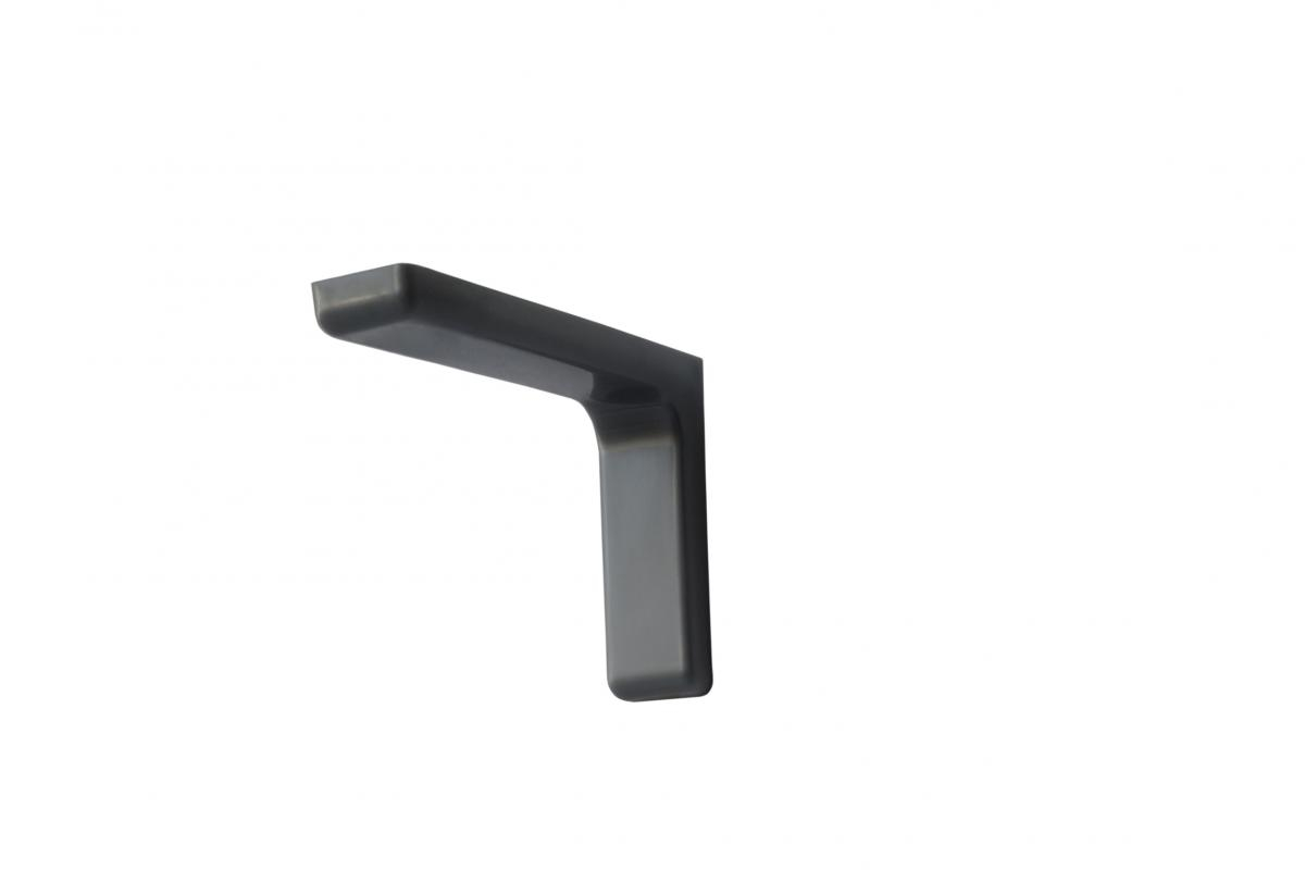 Полкодержатель JET 216 180мм ЧЕРНЫЙ  SH-18-20 SETE