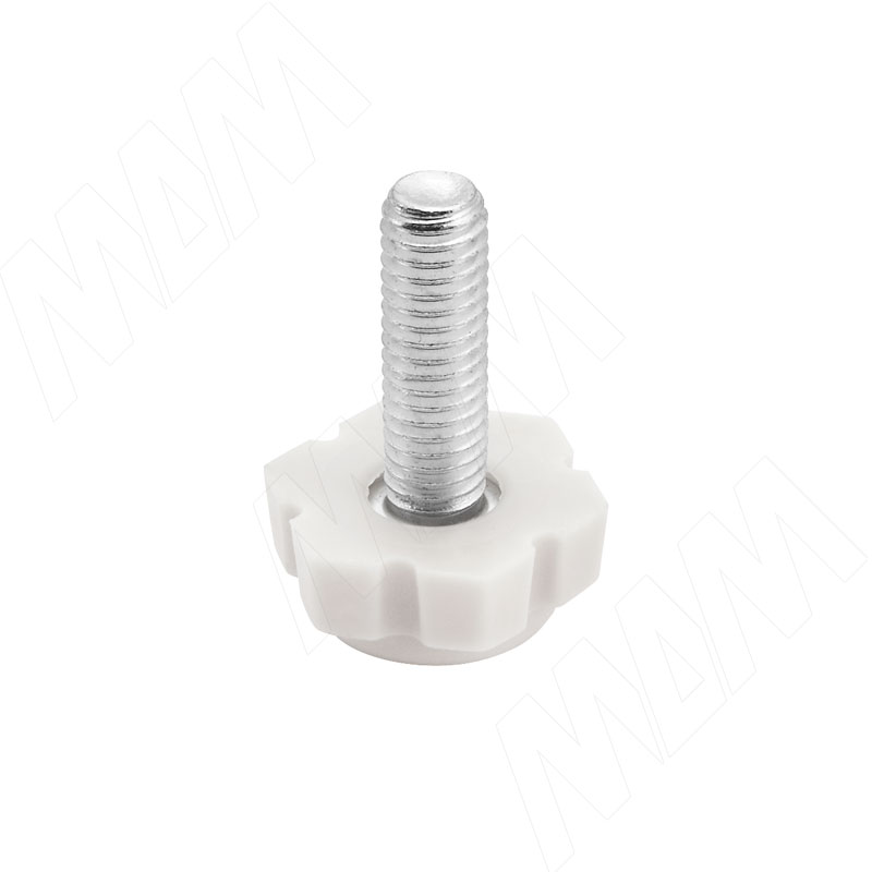 Опора М-6 х 17мм (Белая) 1500 шт