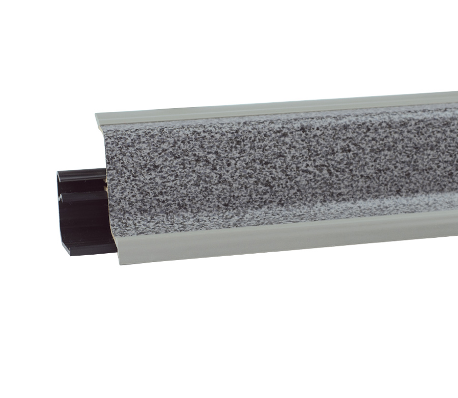 Плинтус декор LB 40 "антрацит" 318