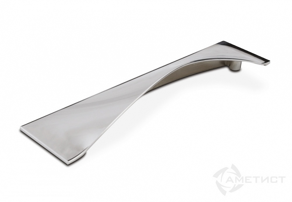 Ручка JET скоба 117-128 замак хром RС117Z.128СР