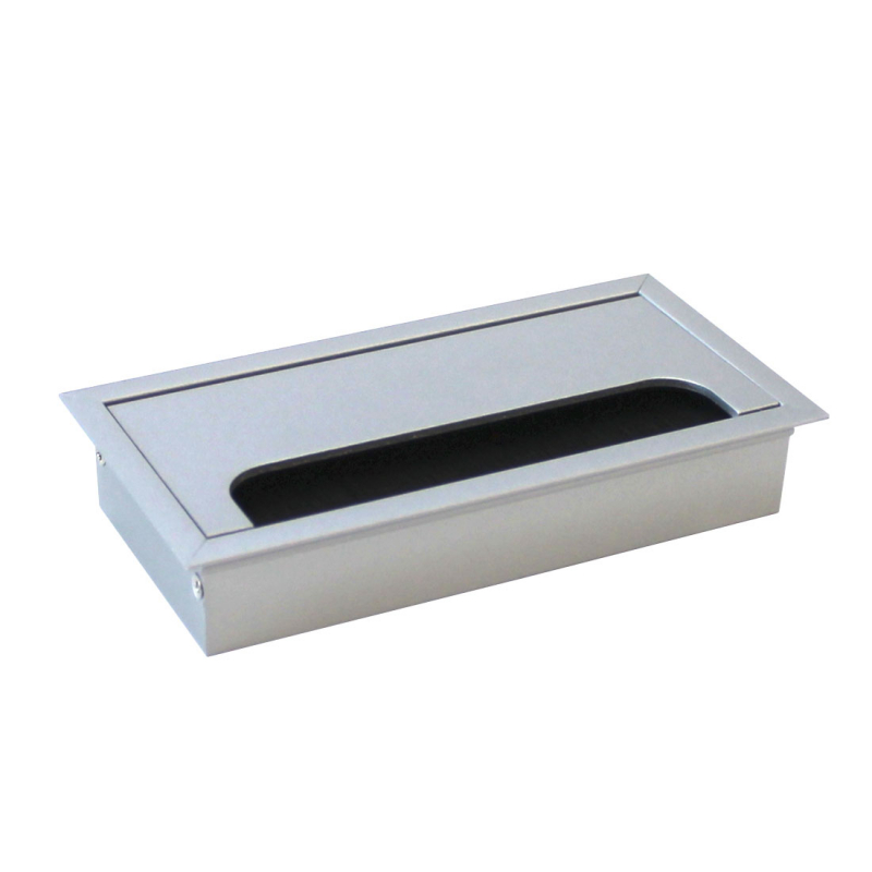 *Пропуск для кабеля SETE Мат. Хром 80х160 mm