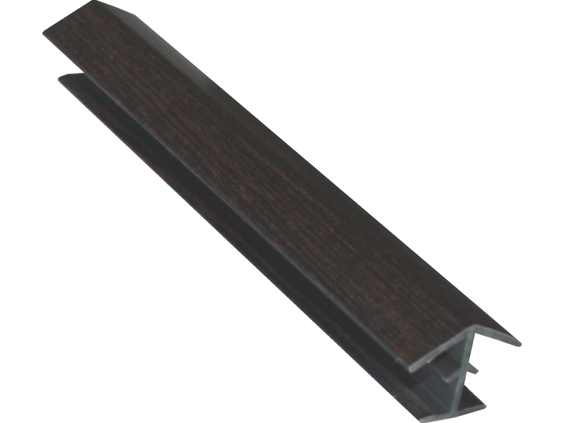 Угловой элемент цоколя 135 гр Н 100 ВЕНГЕ (Россия)