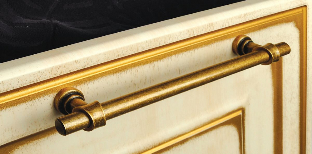 Ручка JET скоба 108-128 Античная бронза RQ108S.128ВА