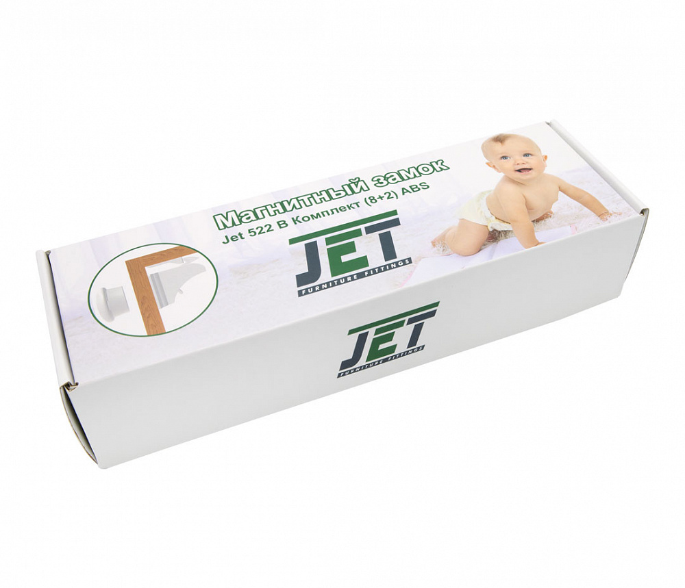 JET Магнитный замок 522A (8+2) MLF522B.821WT99