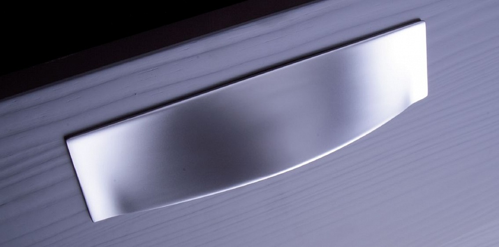 Ручка JET скоба 117-96 замак хром. RС117Z.096СP