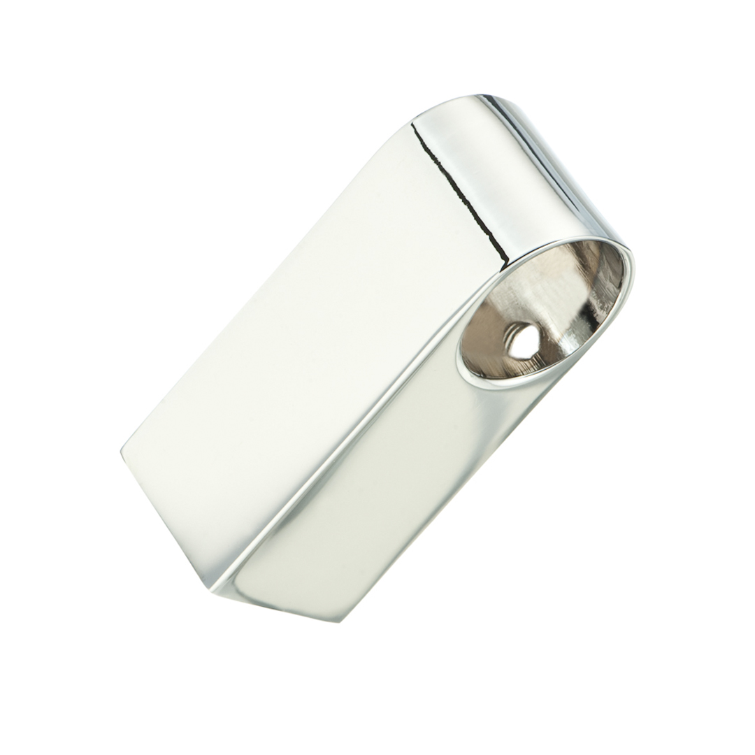 Держатель д/рейлинга(прямой Модерн) хром RAT-13