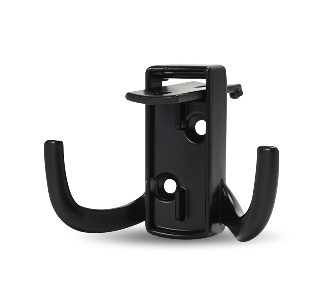 Крючок JET 397 двухрож. черный RZ397Z.002BL.BL