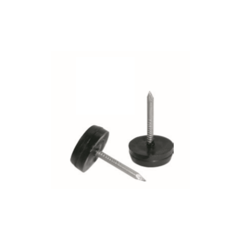 Подпятник с гвоздем Черный (1000)