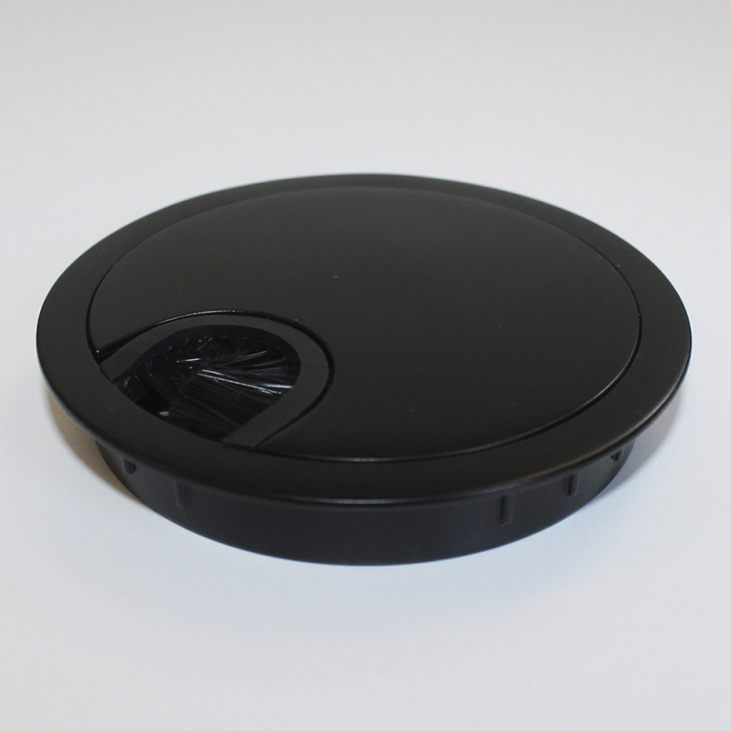 Кабель-канал Металл ЧЕРНЫЙ D80 mm SETE