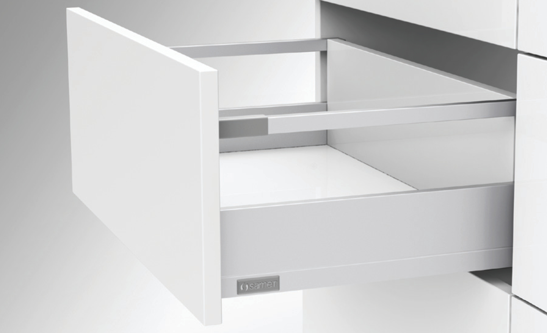 * РЕЙЛИНГ для (ДСП) SMARTFLOW 400 mm серый