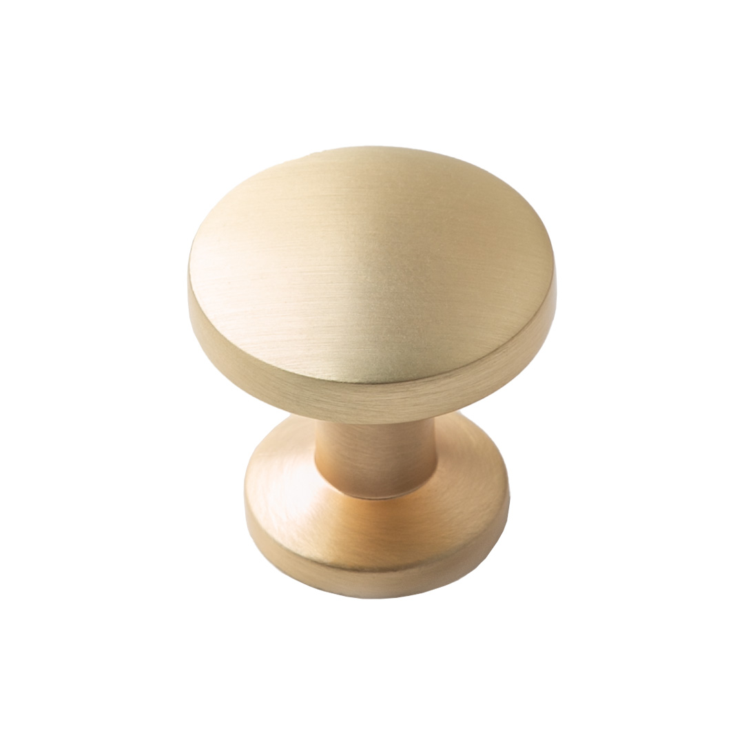 Ручка-кнопка (К-2622 BGS) матовое золото (100 шт)