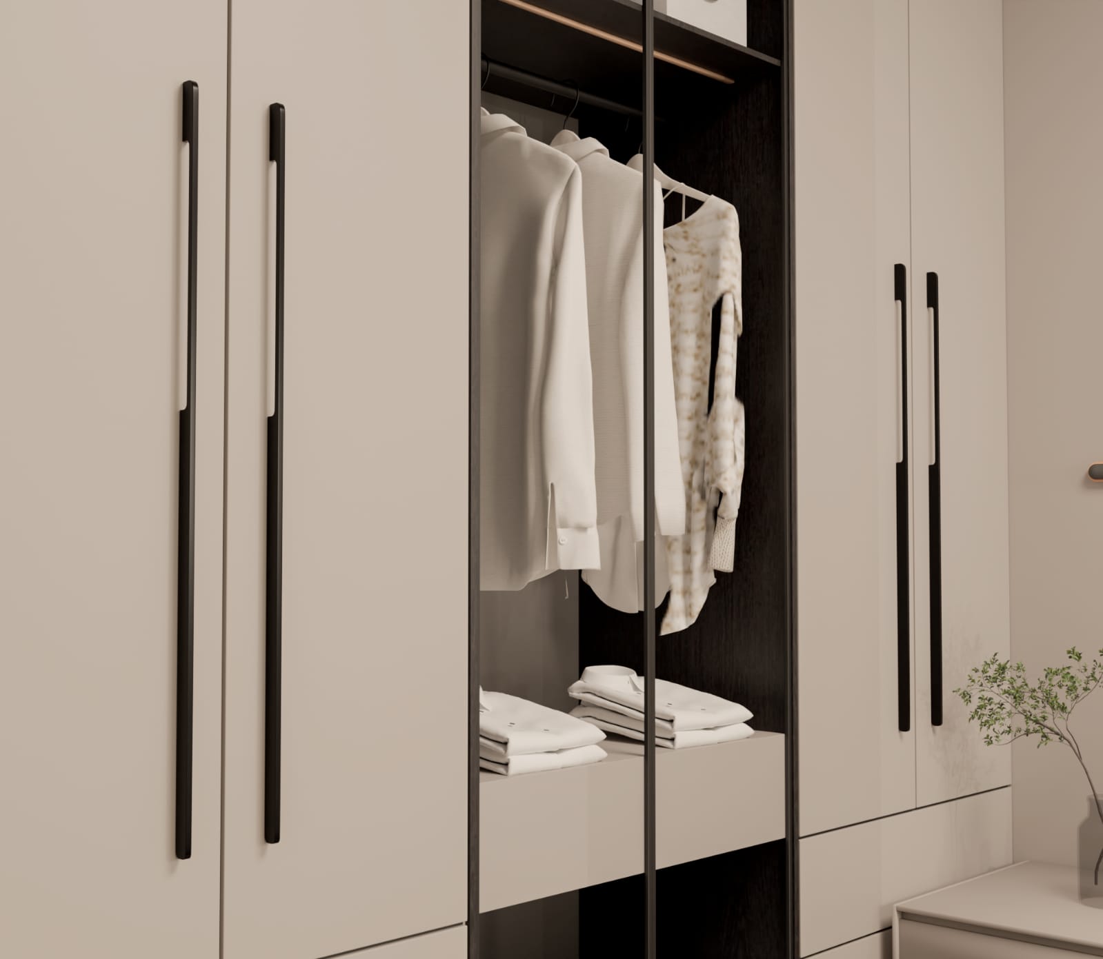 Ручка JET НАКЛАДНАЯ L 1000 БЕЛЫЙ R611A.1000WTQ