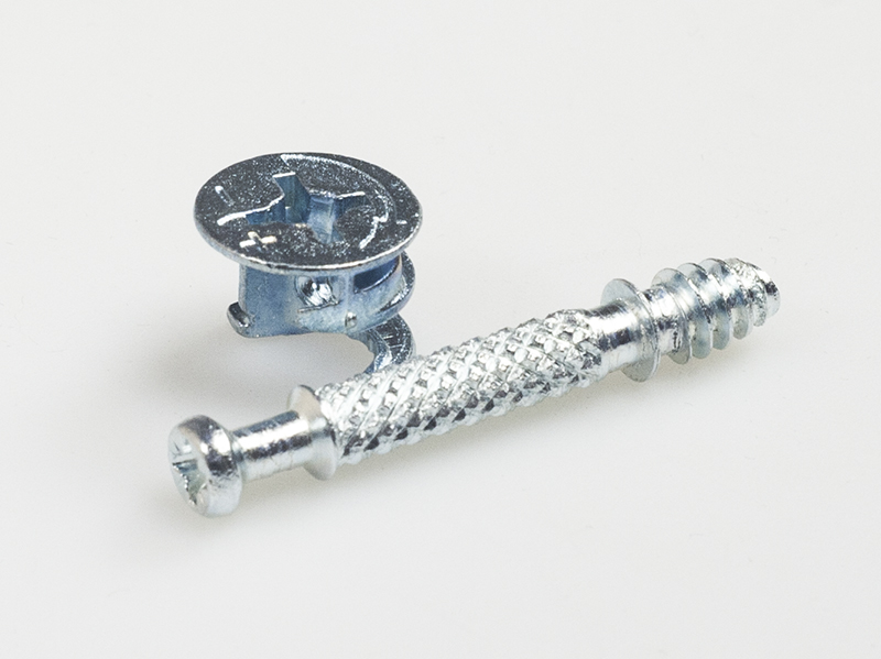 Эксцентриковая стяжка 16мм (EUR) винт металл