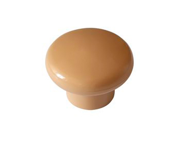 Ручка кнопка К 1 пластик ( беж/ольха)