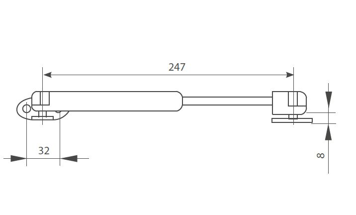 Газ/лифт JET 100 Н (ММ105А)