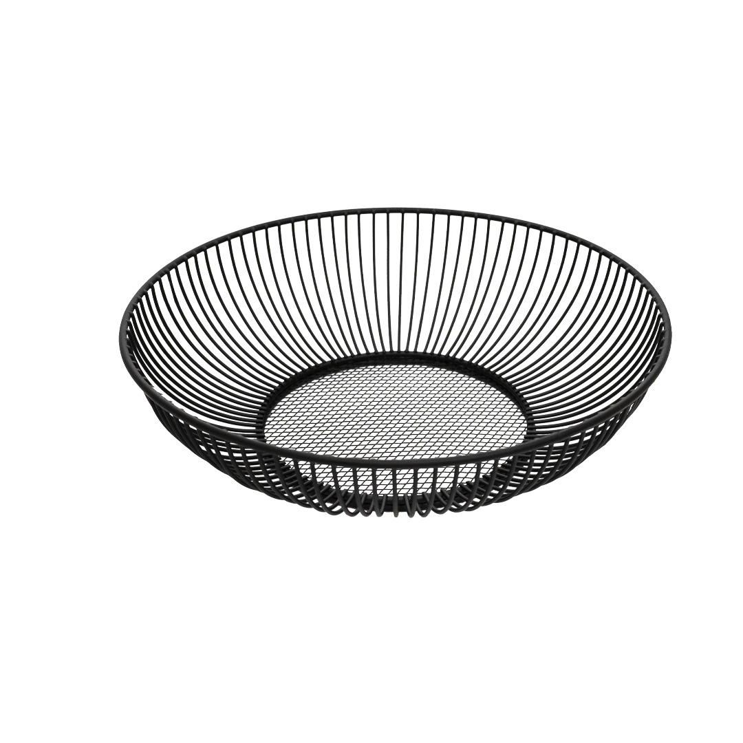Корзина для фруктов  LB-10 BL, черный матовый