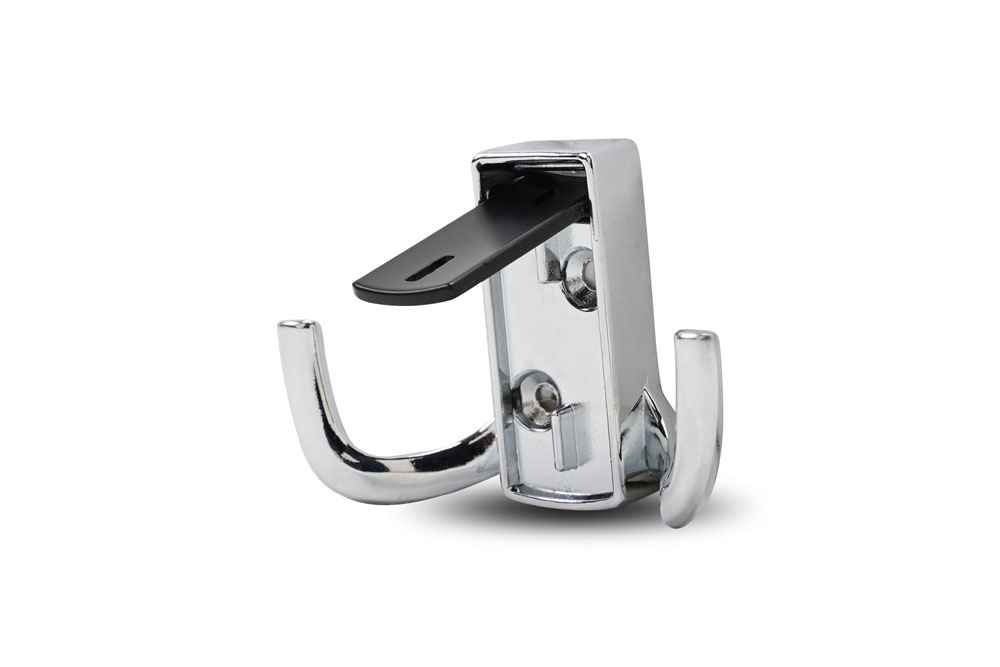Крючок JET 397 двухрож. хром черный RZ397Z.002СP.BL