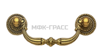 Ручка скоба 906-96 мм бронза (качалка)