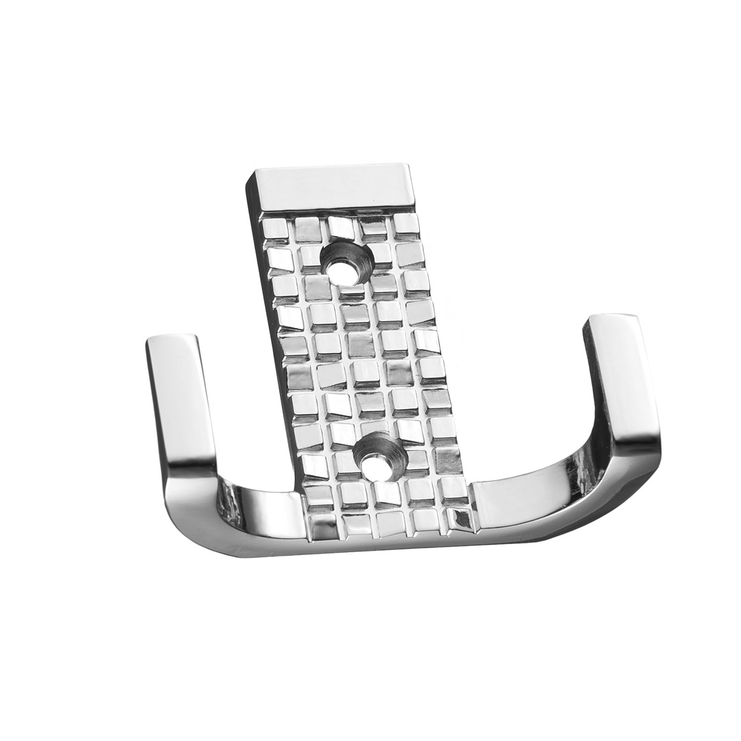 (М) Крючок KR 0160 хром (кубики)