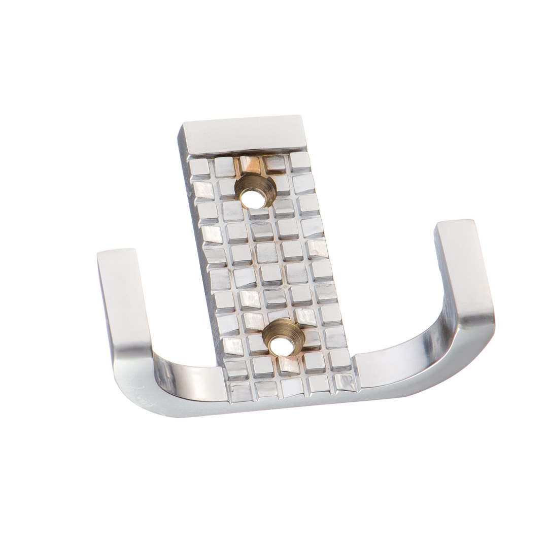 (М) Крючок KR 0160 хром мат (кубики)