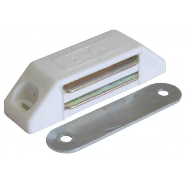 Магнит белый большой