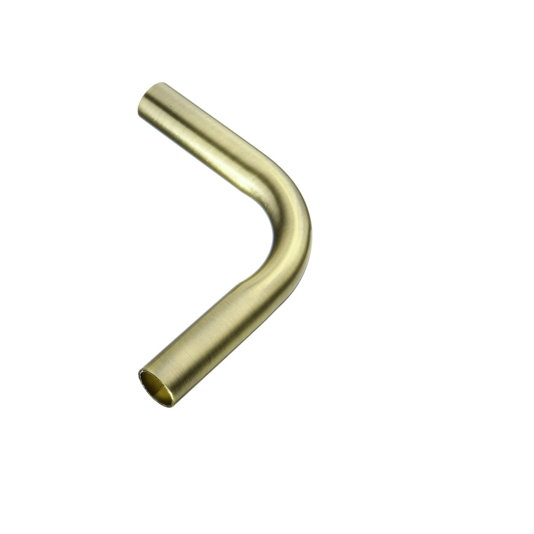 Угол рейлинга 90* бронза