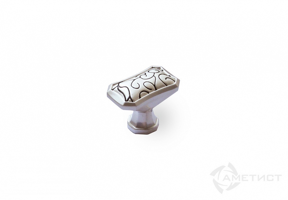 Ручка JET кнопка 190  серебро RZ190Z.028MS
