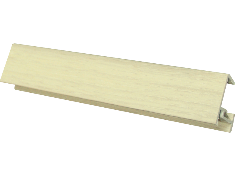 Угловой элемент цоколя 90 гр Н 100 ШАМОНИ СВЕТЛЫЙ (Россия)