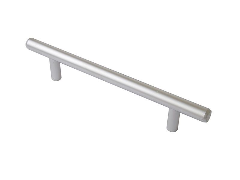 Ручка (рейлинг) хром мат. Д=12мм  96мм Домплит