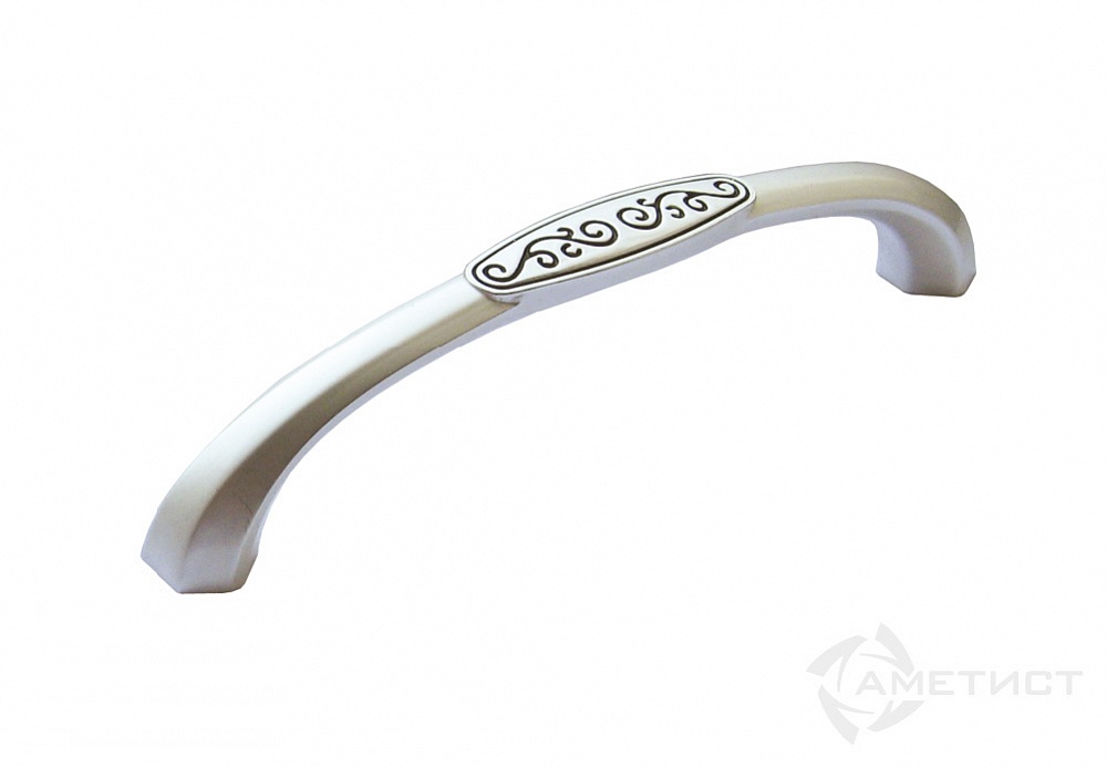 Ручка JET скоба 190-96 замак серебро RZ190Z.096MS