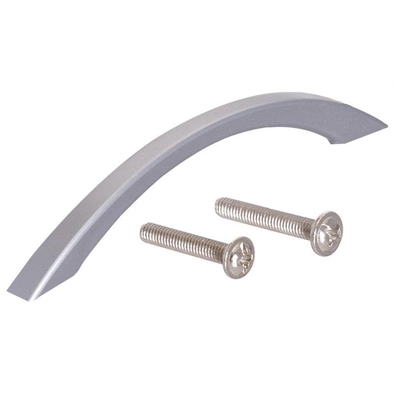 **Ручка-скоба 65 пластик  МЕТАЛЛИК 128мм