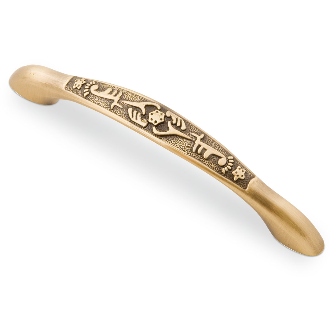 Ручка-скоба,96 мм (RS-009-96 BA) бронза (100 шт)