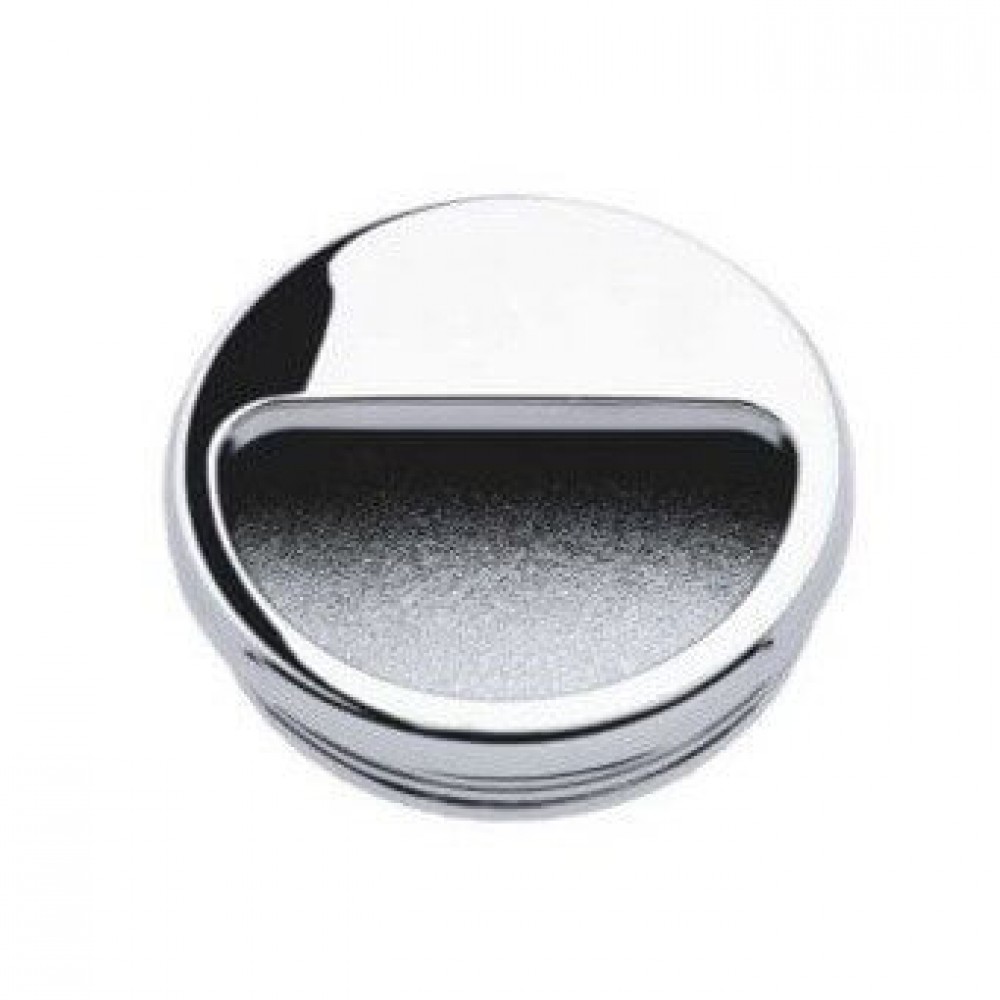 Ручка "Ракушка" (Д=50)мм серебро глянец