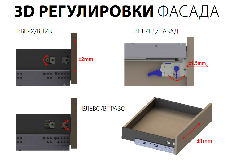 Комплект JETBOX ULTRA 218 400* 80 АНТРАЦИТ  BR218А.400DG