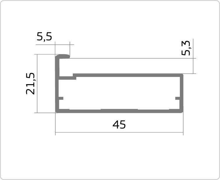 Профиль F1-10 Зололто