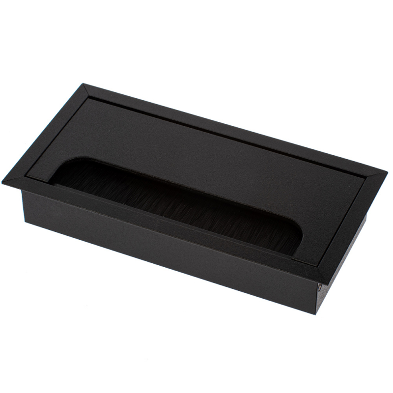 *Пропуск для кабеля SETE Черный 80х160 mm