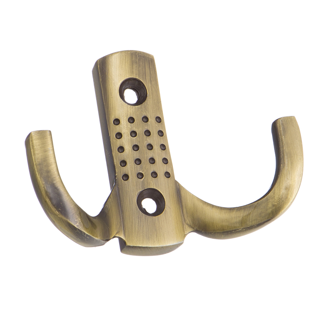 (М) Крючок KR 0061 BA ант бронза (КМ 03 мини)