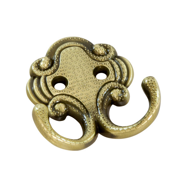 Крючок Б-2-х рожк.(Совиный)(VAN)(№84) бронза