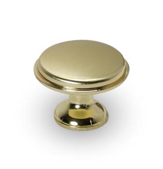 Ручка JET кнопка 169 БРАШ,ЗОЛОТО  RQ169Z.025 BGQ