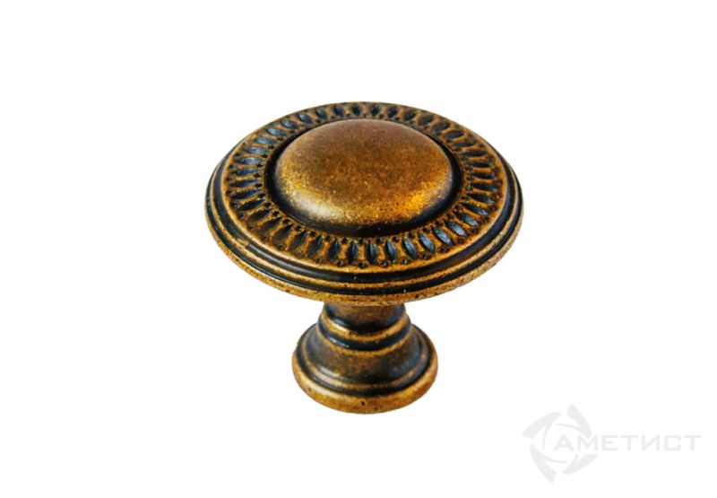 Ручка JET кнопка 192 бронза RZ192Z.029BA