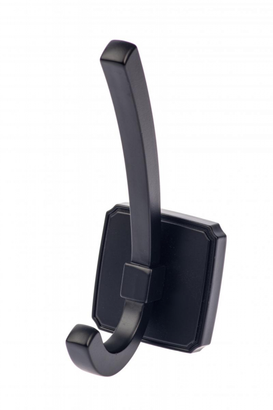 Крючок SETE (8831) 2-х рожк. Черный