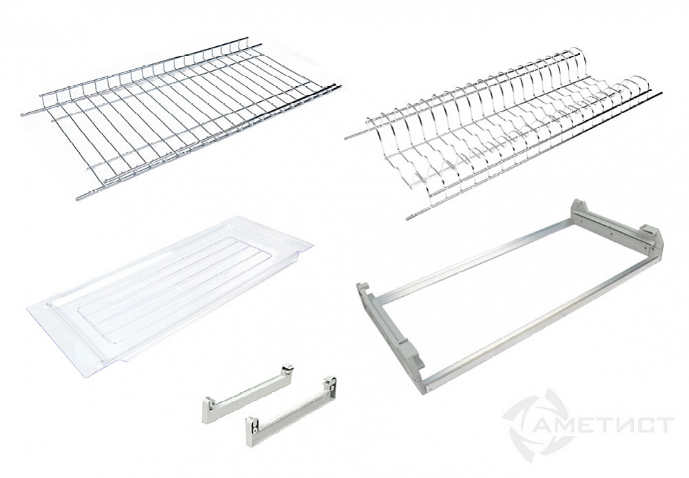 Сушка-900 хром АМЕТИСТ AF21900kit  900 ( 1 поддон)